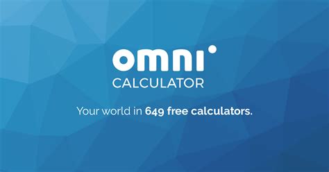 omni calculator|Omni Calculator’s handbook for calculatorians © — Omni Calculator Ha.